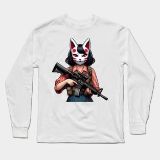 Tactical Kitsune Long Sleeve T-Shirt